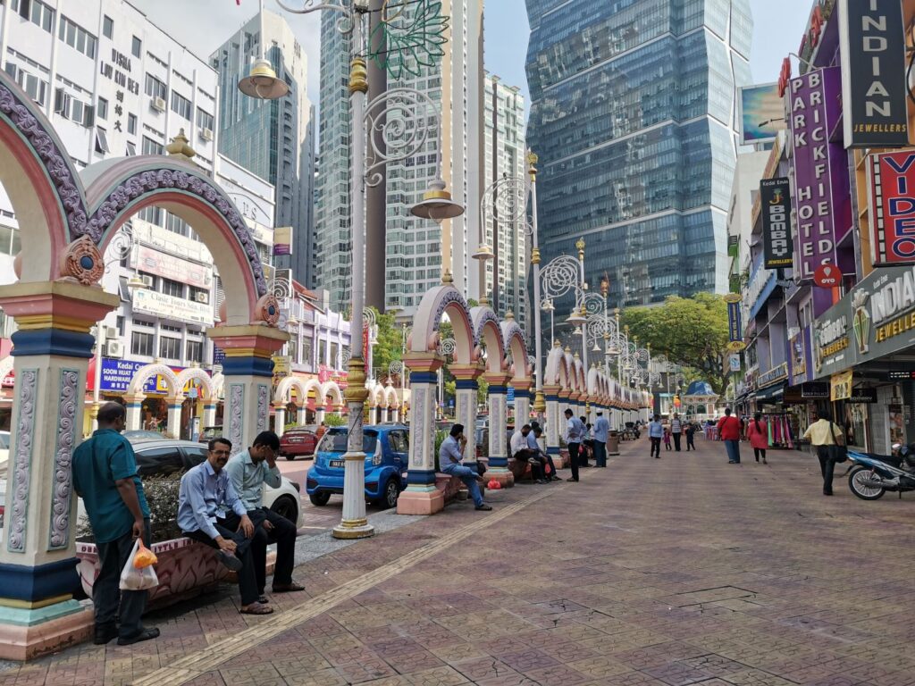'Little India' Arches in Kuala Lumpur, Malaysia