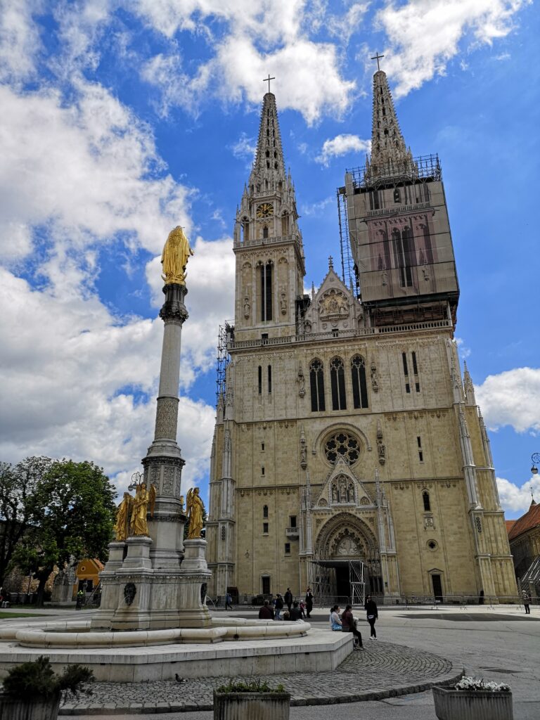 Zagreb Cathedral at Kaptol, Zagreb, Croatia