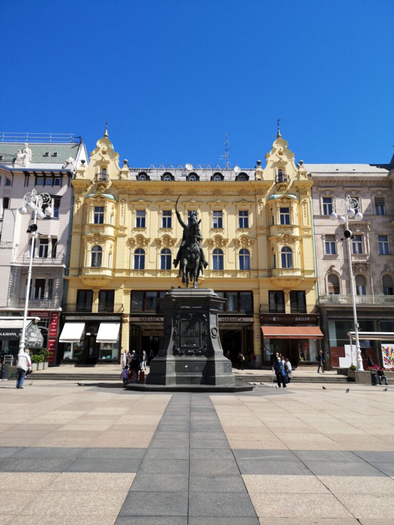 Ban Josipa Jelačića square, Zagreb, Croatia