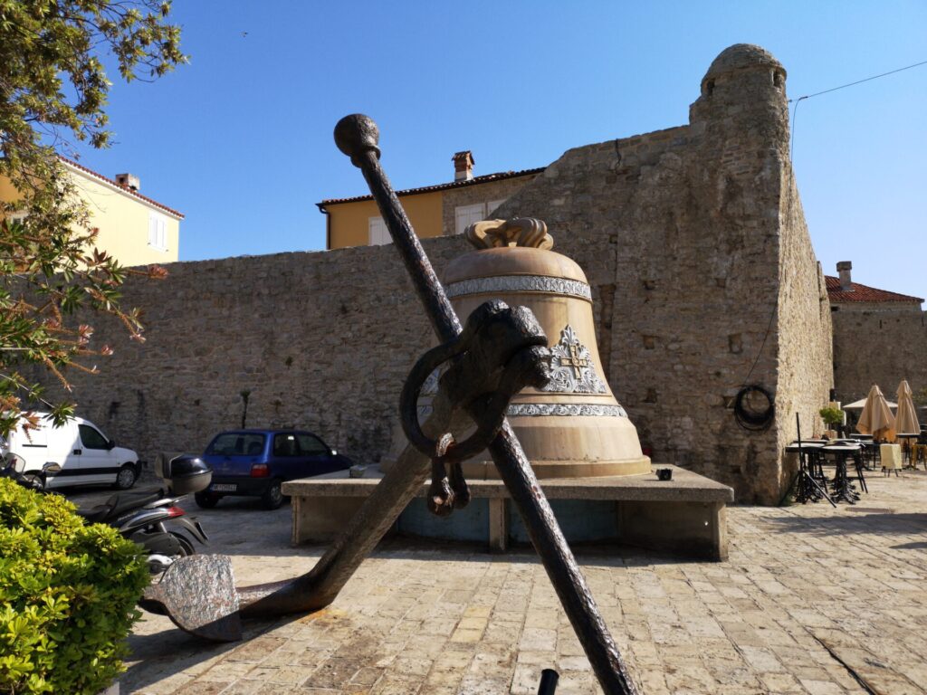 One of the many Budva attractions around the Budva Old Town is the large bell