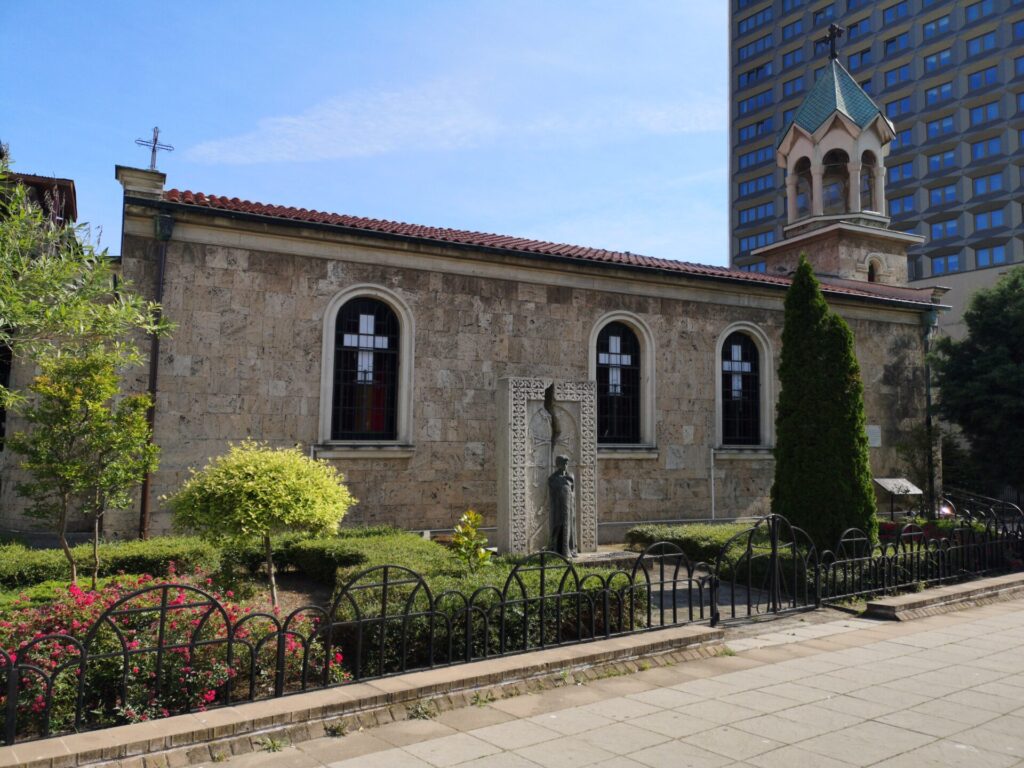 Holy cross armenian church in Burgas, Bulgaria - burgas travel guide