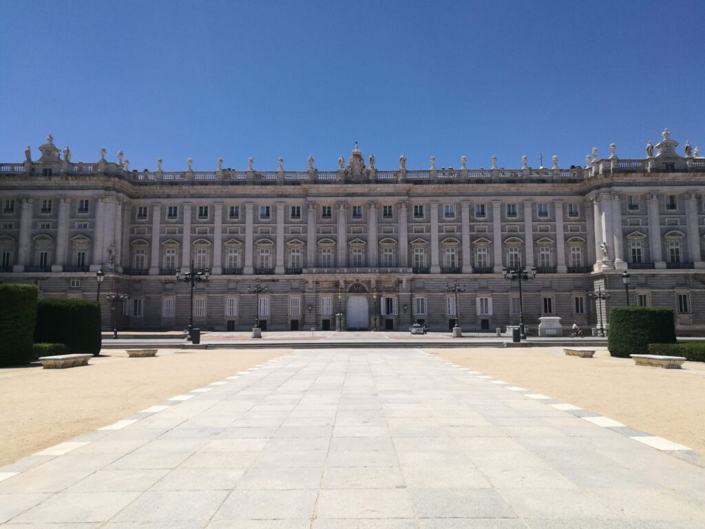 The Royal Palace in Madrid, Spain