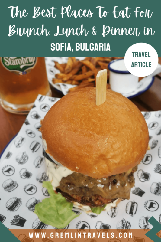 The Best Restaurants In Sofia For Anytime of Day - Bulgaria - Pinterest