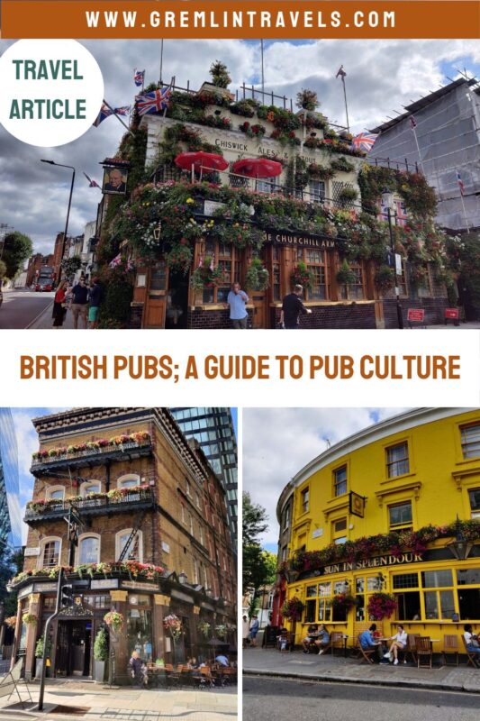 British Pubs: A Guide To Pub Culture - Pinterest