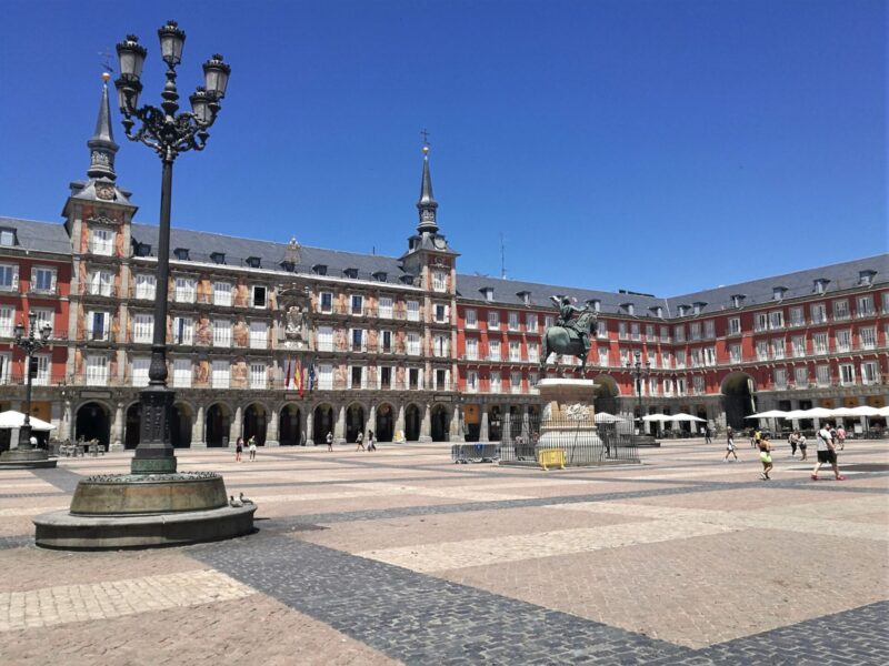 Plaza Mayor In Madrid, Spain - The only madrid sightseeing you should make sure you do