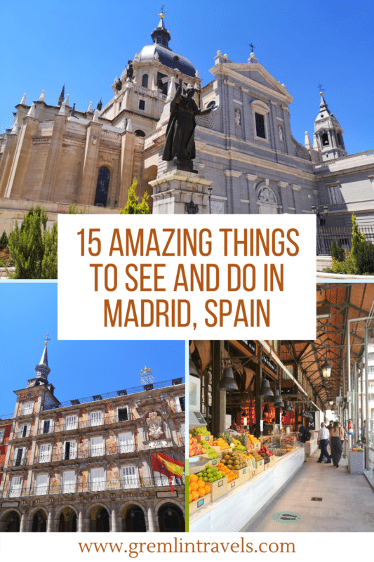 Madrid sightseeing: 15 amazing things to do and see in Madrid, Spain pinterest