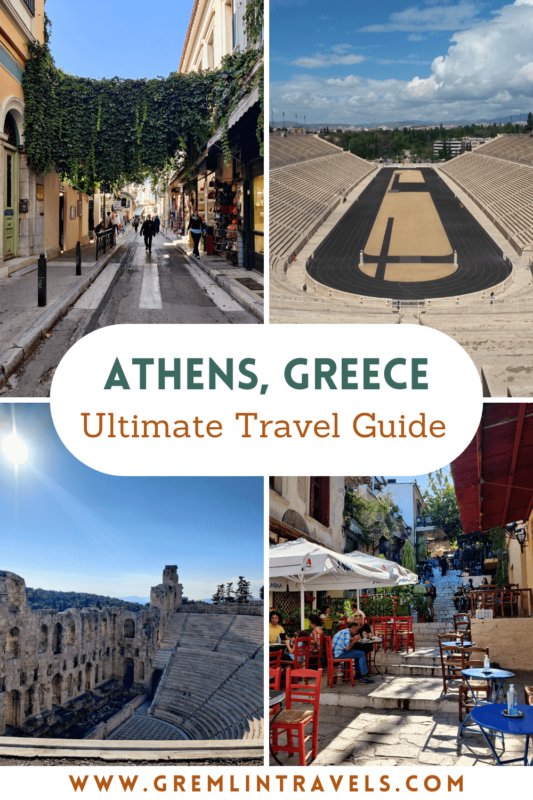 Athens Travel Guide - Greece - Pinterest
