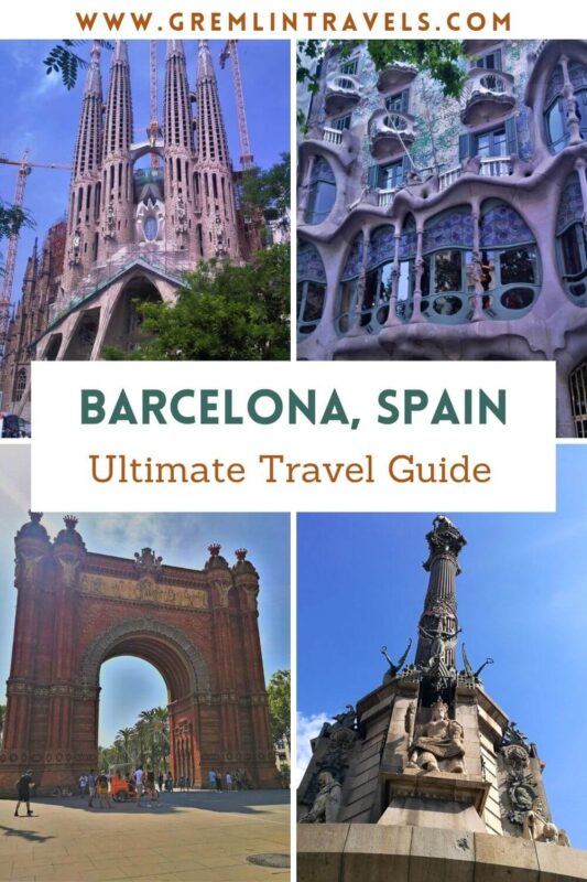 Barcelona Travel Guide - Spain - Pinterest