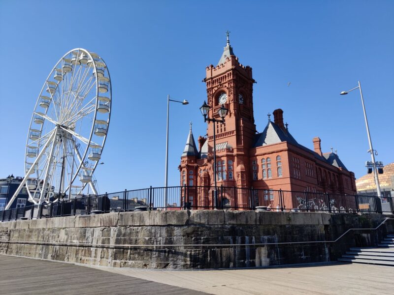 Cardiff Bay is a popular area in Cardiff for families as there is so much to do there including the iconic ferris wheel