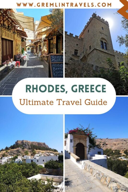 Rhodes travel guide - Greece - Pinterest