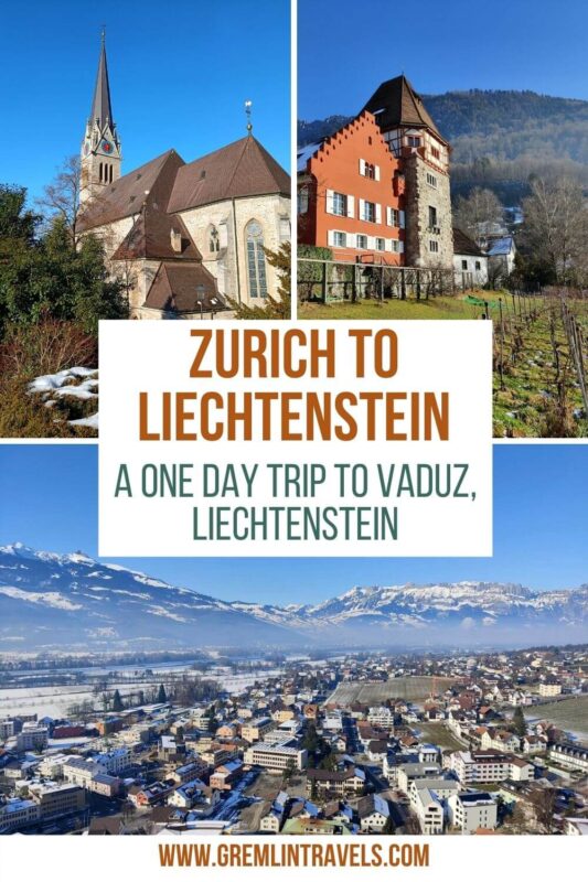 Zurich to Liechtenstein: A One Day Trip To Vaduz, Liechtenstein. Pinterest