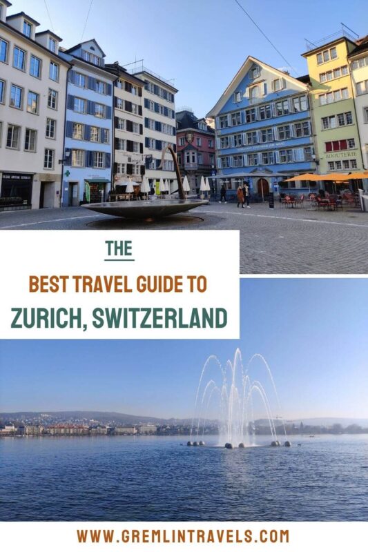 Zurich Travel Guide - Switzerland - Pinterest