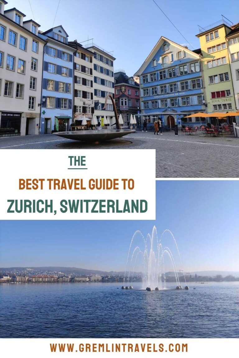 travel book for zurich