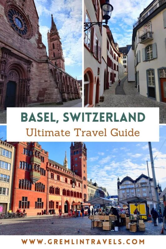 Basel Travel Guide - Pinterest Collage