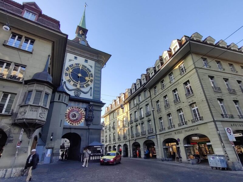 The Zytglogge in Bern Unesco World-Heritage Old Town
