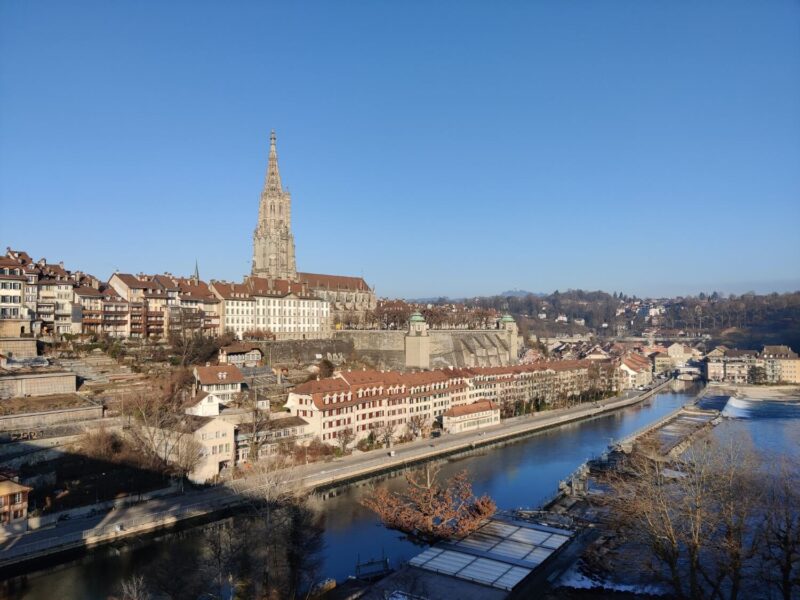 A view over the beautiful capital city of Switzerland, Bern