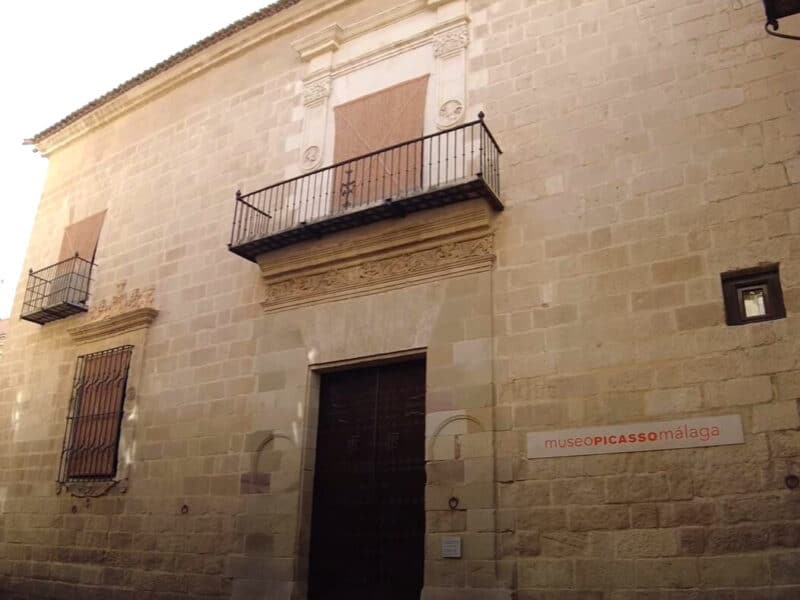 This is the Picasso Museum in Malaga, home to over 200 works from the Picasso family collection