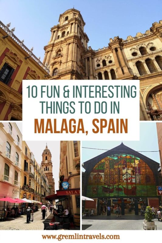 10 fun and interesting things to do in Malaga, Spain - Pinterest