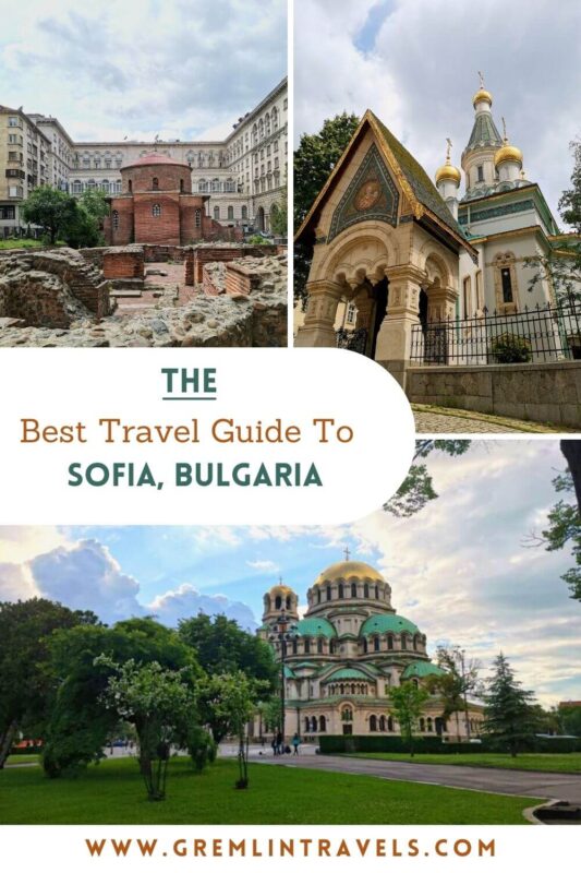 Sofia Travel Guide - Bulgaria - Pinterest