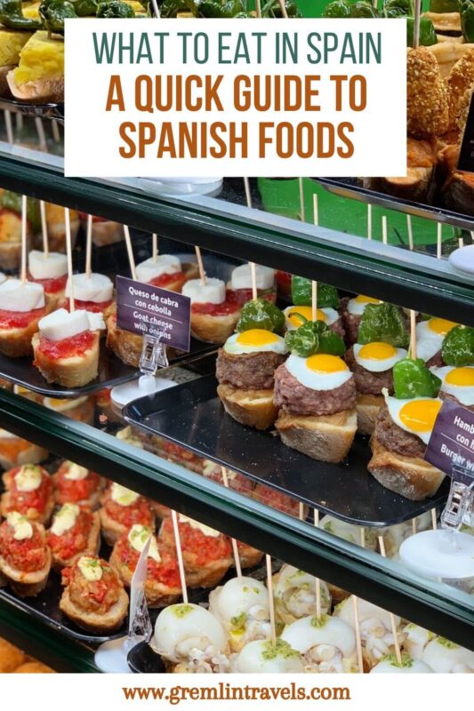 What to eat in Spain: A quick guide to Spanish Foods