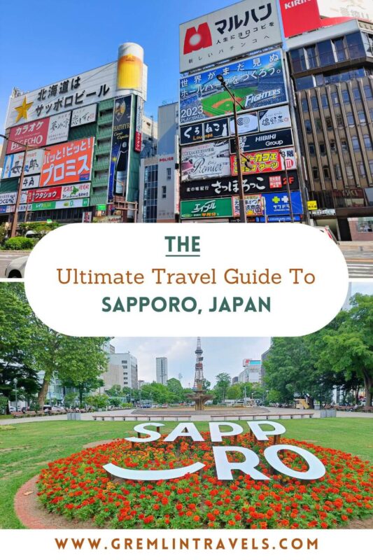 Sapporo Travel Guide Japan - Pinterest